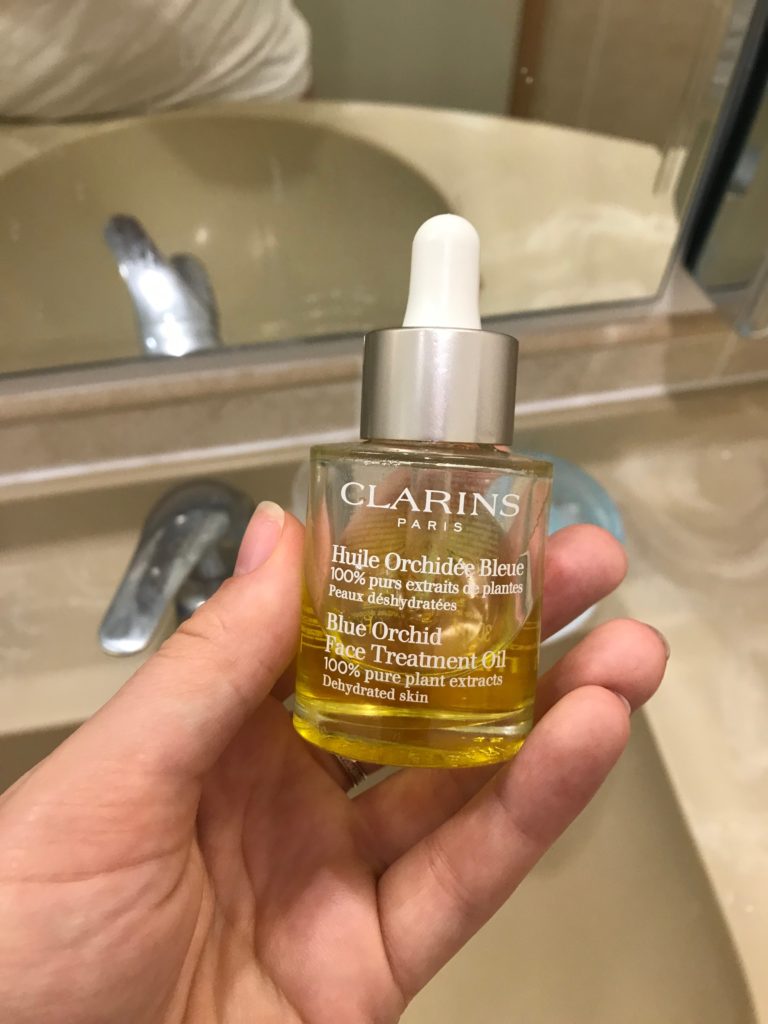 Уход за сухой кожей. Отзыв на масло Clarins Orchidée Bleue